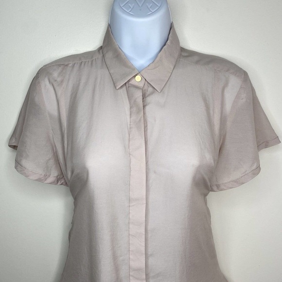 Nano Universe Womens Blouse Size F Made In Japan - Picture 2 of 11